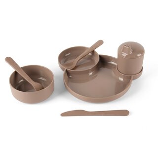 TINY BIO ESSGESCHIRR GESCHENKSET GRAU