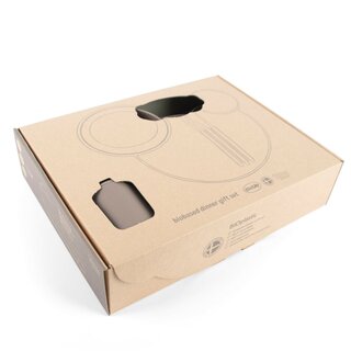 TINY BIO ESSGESCHIRR GESCHENKSET GRAU