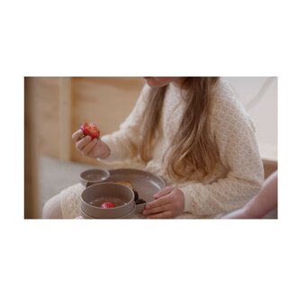 TINY BIO ESSGESCHIRR GESCHENKSET GRAU