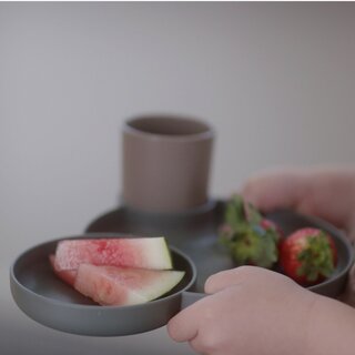 TINY BIO ESSGESCHIRR GESCHENKSET GRN
