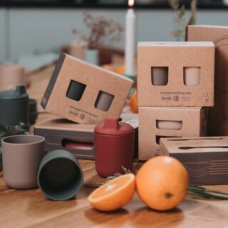 tiny Bio Besteck grau-braun+grau-grn