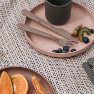 tiny Bio Besteck grau-braun+grau-grn