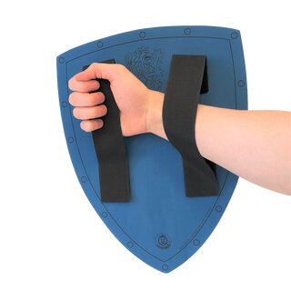 Ritter Schild, Edler Ritter, blau, klein