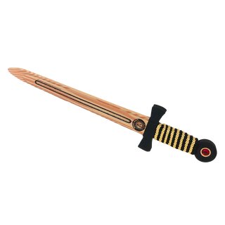 Woody Schwert, mittel, gold/schwarz
