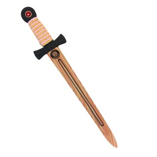 Woody Schwert, mittel, gold/rosa
