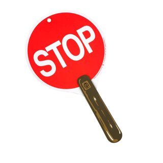 Stop&Go Zeichen, gro