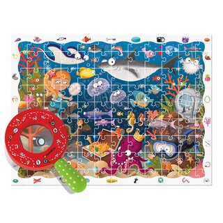 DETECTIVE PUZZLE - Das Meer (108 Teile)