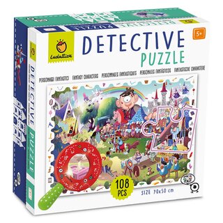 DETECTIVE PUZZLE - Fantastische Charaktere (108 Teile)