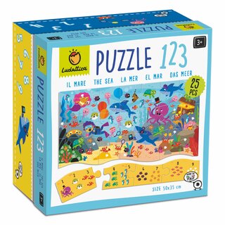 PUZZLE 123 - Das Meer (25 Teile)