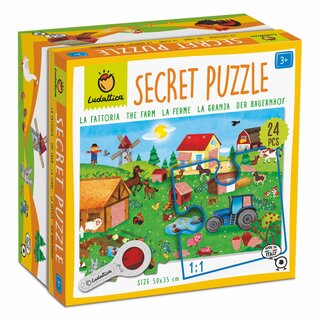 SECRET PUZZLE  - Der Bauernhof (24 Teile)