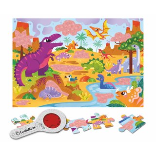 SECRET PUZZLE - Die Dinosaurier (24 Teile)