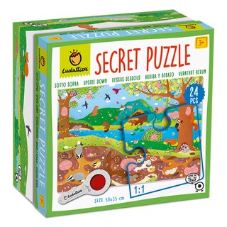 SECRET PUZZLE - Oben und Unten (24 Teile)