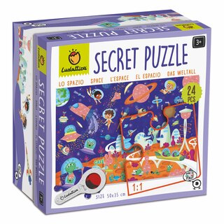 SECRET PUZZLE - Das Weltall (24 Teile)