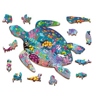 WOODY PUZZLE - Das Meer (48 Teile)