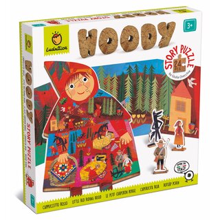 WOODY STORY PUZZLE - Rotkäppchen