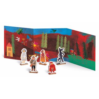 WOODY STORY PUZZLE - Rotkppchen