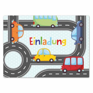Einladungskarten Auto