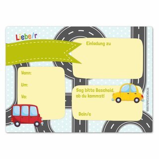Einladungskarten Auto