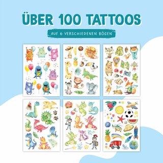 Kindertattoos - Jungen