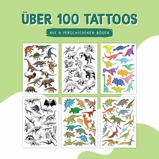 Kindertattoos - Dinosaurier